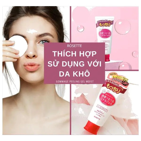 Tẩy Tế Bào Chết Rosette Peeling Gel Nhật Bản 120g