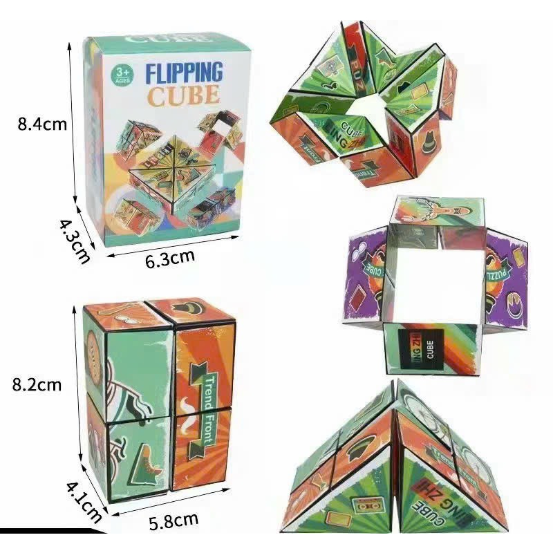 Rubik biến thể, Đồ chơi rubik 3d, Rubik nam châm - Mèo Béo Kids Store