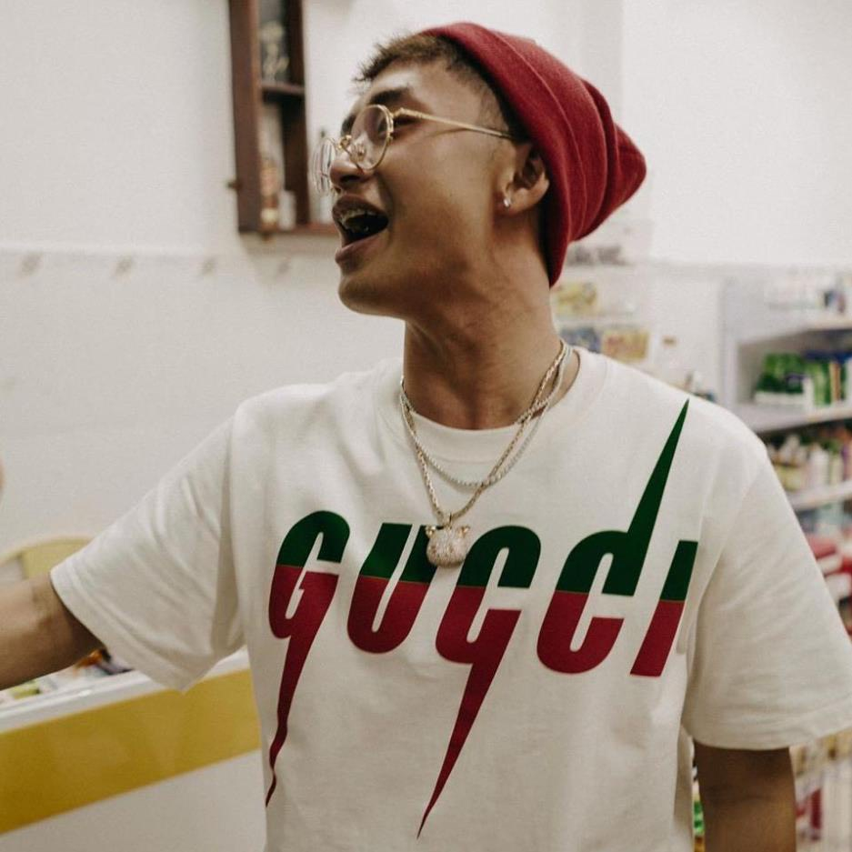 Áo Thun GUCCl Tia Sét In Chuyển Nhiệt Chất Liệu Cotton Cao Cấp Form Unisex Siêu Đẹp 2023 - Áo Thun Cotton Cao Cấp