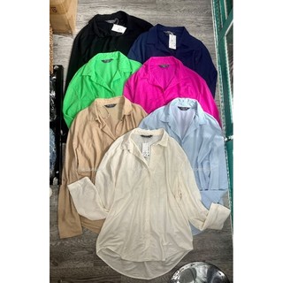 Áo sơ mi primark cổ bẻ bigsize xuất xịn