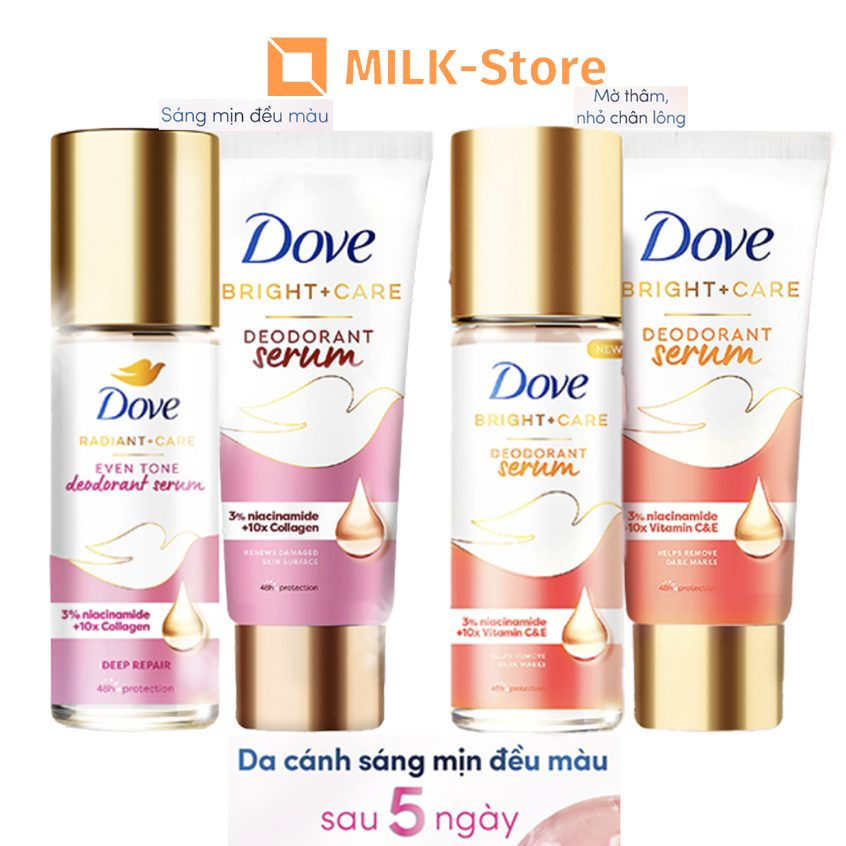 Kem khử mùi Dove SERUM 40ml, lăn khử mùi Dove SERUM 45ml [CHÍNH HÃNG CÔNG TY]...........................................