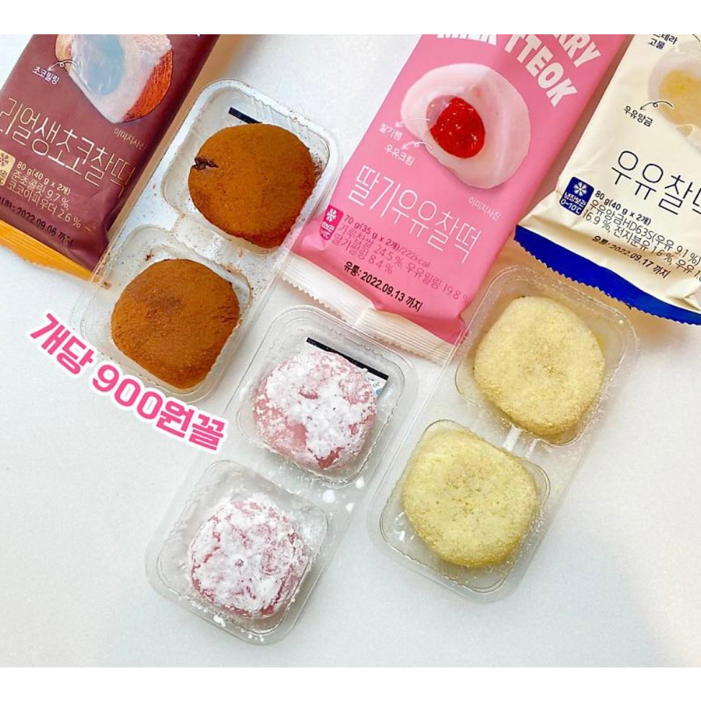 Mochi TTeok Hàn Quốc 4 vị siêu ngon