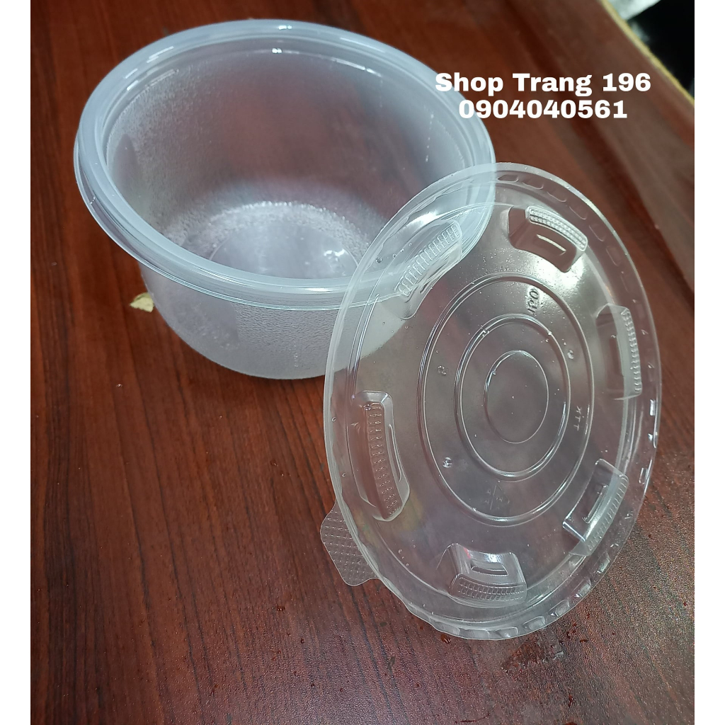 Lốc 50 Tô 1000ml Tân Tường Khang kèm nắp dùng đựng cháo , bún , mì cay giá siêu rẻ