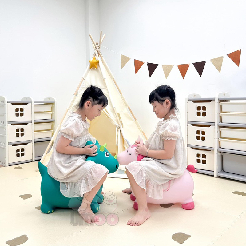 Thú Nhún Cao Su Bơm Hơi  Umoo/ToysHouse- Tiêu chuẩn xuất khẩu Mỹ