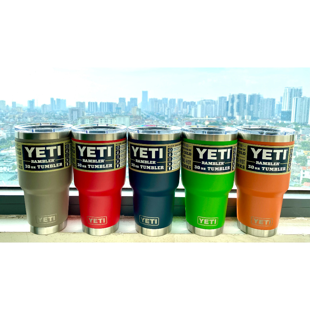 Ly Giữ Nhiệt Yeti Rambler 30oz Tumbler Nắp Magslider - Chính Hãng Yeti USA