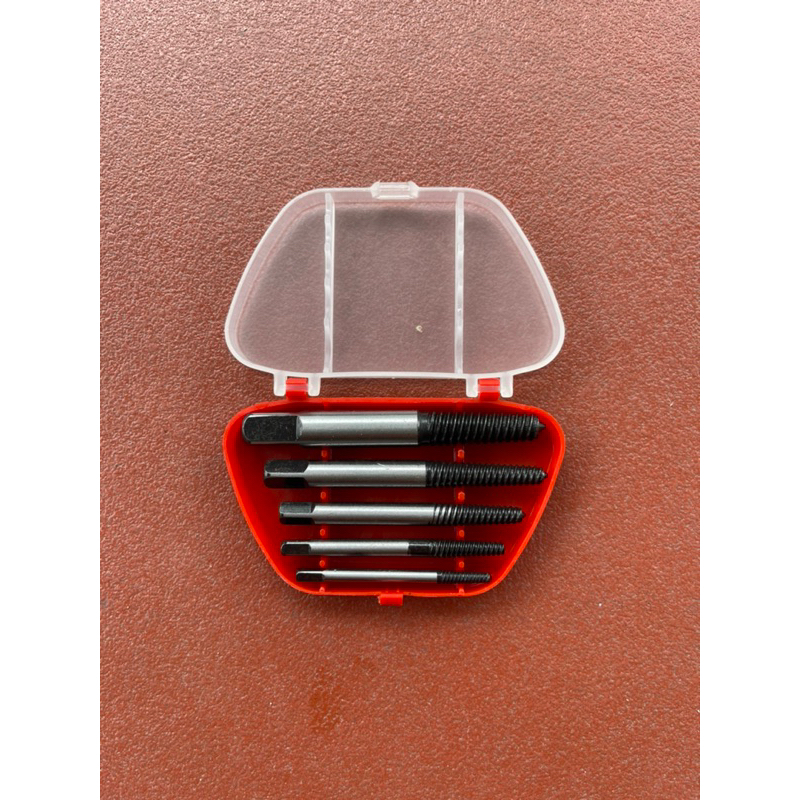 Bộ Mũi Tháo Bu Lông Ốc Vít gãy 5 Chi Tiết Và 6 Chi Tiết TaRo Ren Ngược