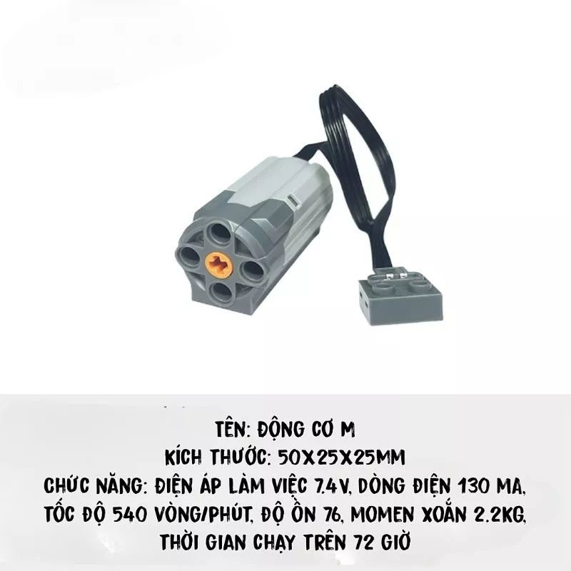 Motor lego Động cơ lego động cơ MOC động cơ tương thích bộ 9686