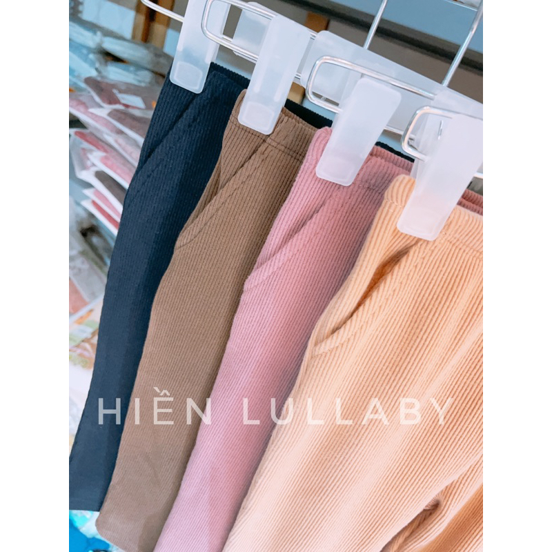 Quần nỉ nhung cho bé trai, bé gái 6m-4y