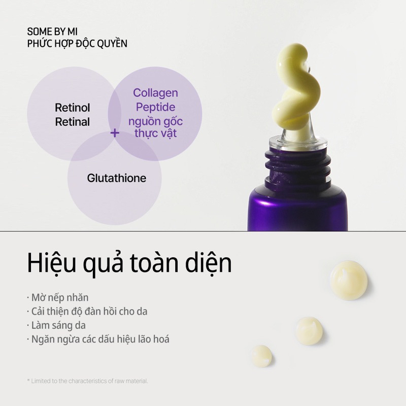 Kem Dưỡng Mắt Giảm Quầng Thâm, Chống Lão Hoá Some By Mi Retinol Intense