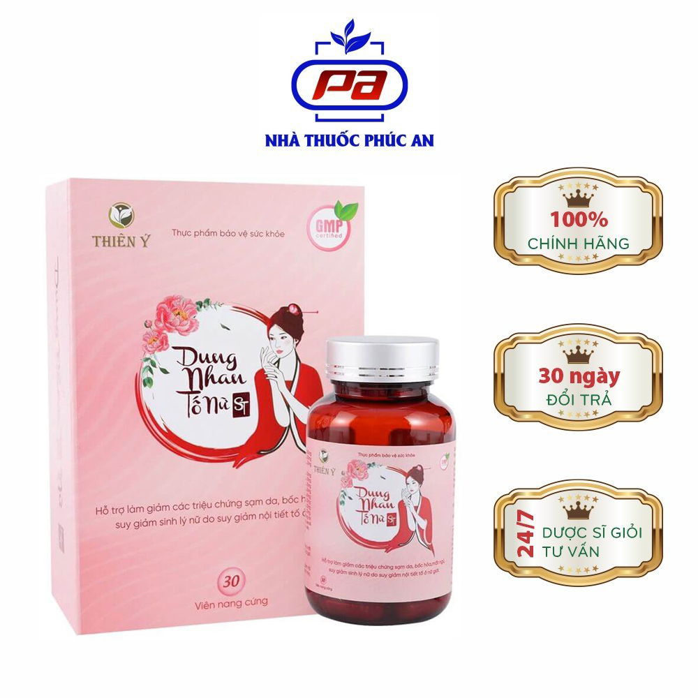 Viên Uống Dung Nhan Tố Nữ ST Thiên Ý Cải Thiện Nội Tiết Tố Nữ Hộp 30 Viên