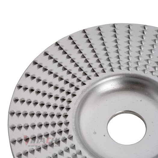 Đĩa Chà Gỗ 100mm chà phá tay vịn cầu thang, tượng gỗ, phá bộ bàn ghế gỗ