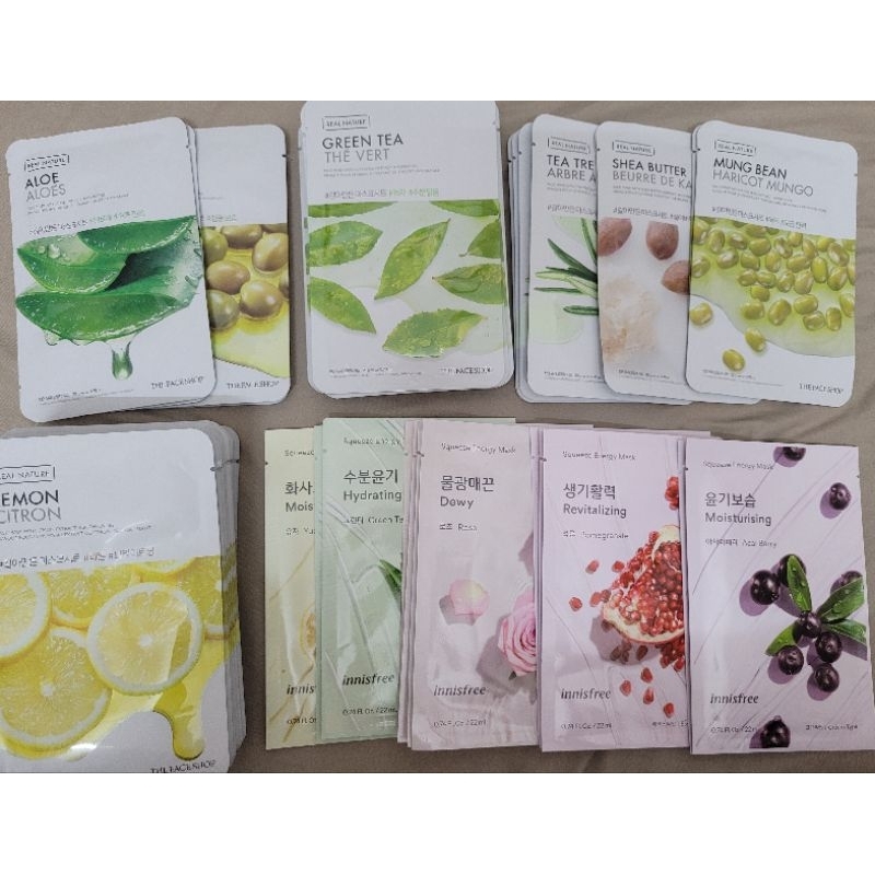 Pass Mặt nạ The Face Shop & Innisfree