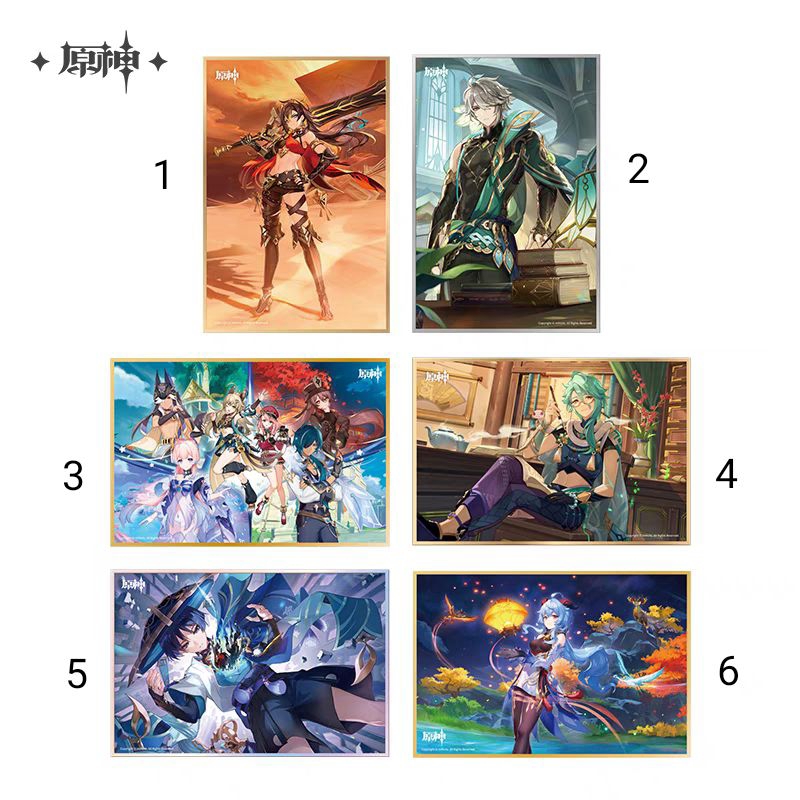 Genshin Impact - Shikishi a5