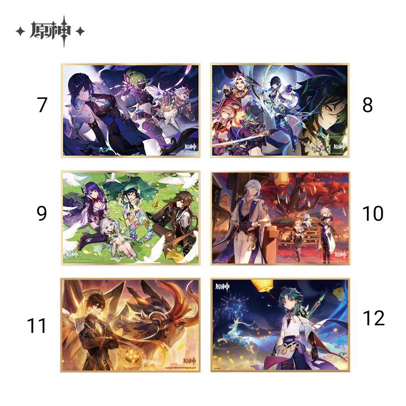 Genshin Impact - Shikishi a5