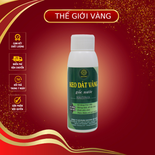 Keo dán vàng gốc nước 100ml