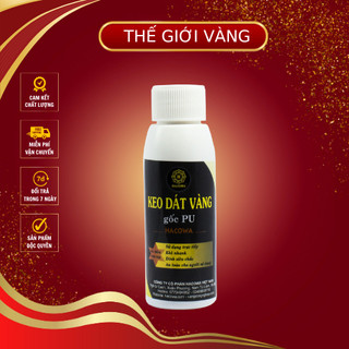 Keo dán vàng 100ml gốc PU dán vàng trên gỗ, nhựa