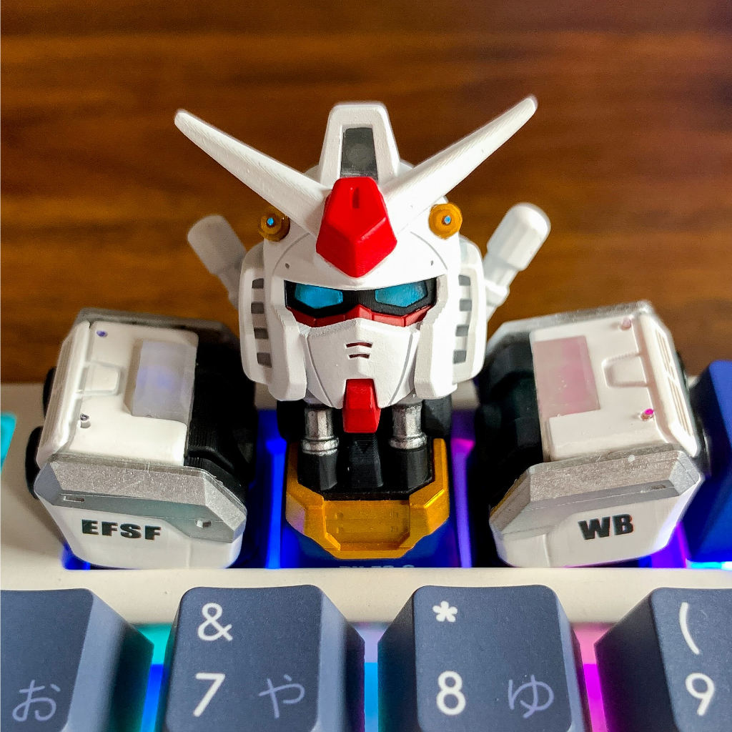 Bộ Artisan/Keycap Gundam 2023 3 nút chất lượng cao