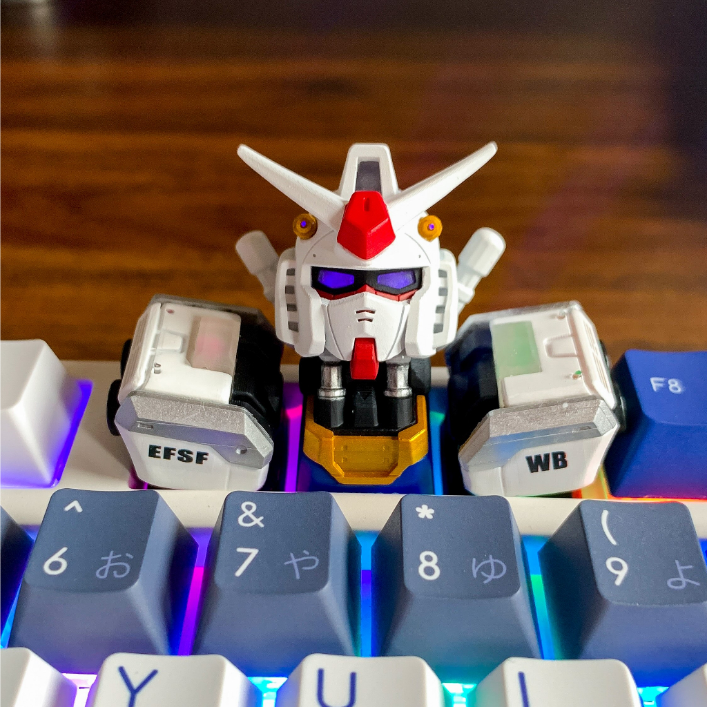Bộ Artisan/Keycap Gundam 2023 3 nút chất lượng cao