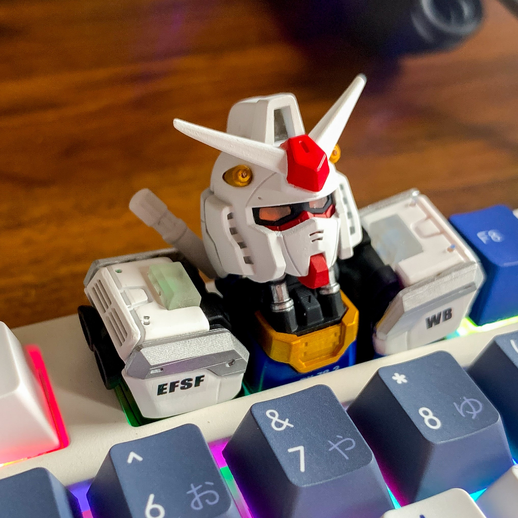 Bộ Artisan/Keycap Gundam 2023 3 nút chất lượng cao