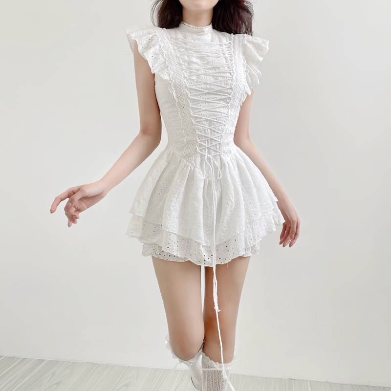 Set Đầm kèm quần bí MOLINA