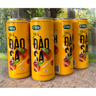 1 Thùng Trà Đảo Sả Cozy/24 Lon*320ml