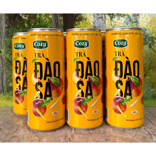 1 Thùng Trà Đảo Sả Cozy/24 Lon*320ml