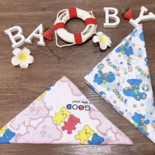 Set 10 tã chéo cotton cho bé sơ sinh