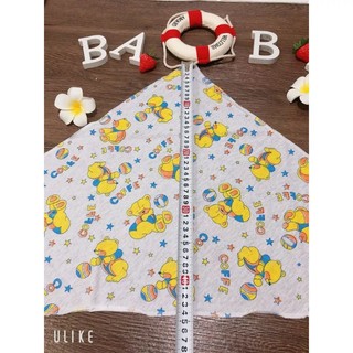 Set 10 tã chéo cotton cho bé sơ sinh