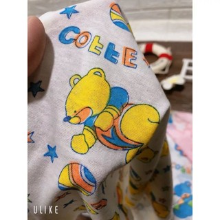 Set 10 tã chéo cotton cho bé sơ sinh