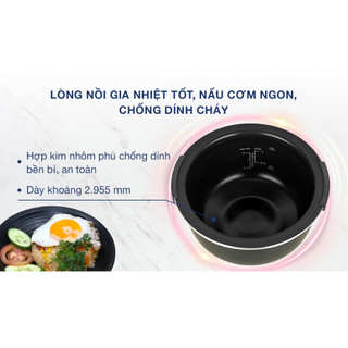 [HÀNG CHÍNH HÃNG] Nồi cơm cao tần Sharp 1.2 lít KS-IH122V-WH