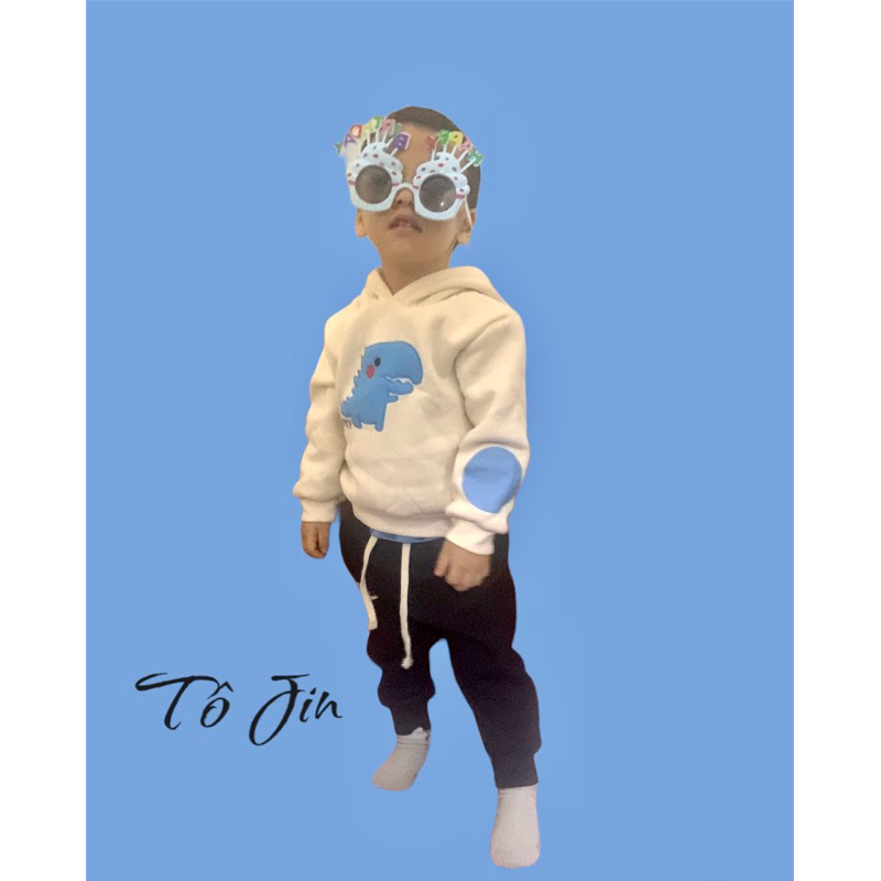 Quần nỉ nhung bé trai bé gái