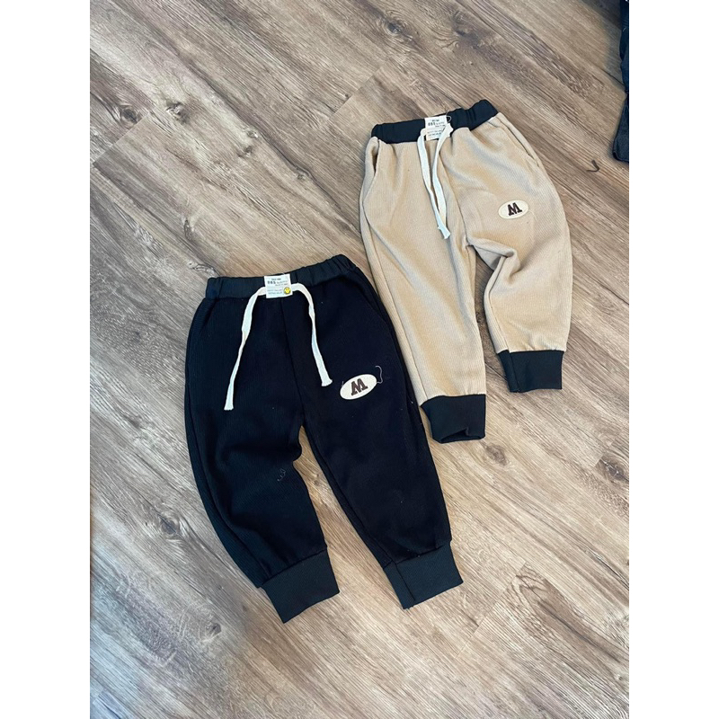 Quần nỉ nhung bé trai bé gái