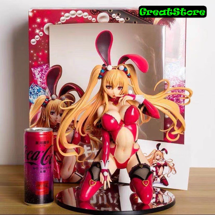 [ Sẵn ] Mô hình Anime Native Yuri BINDing Original Character Caroline Yuri  Bunny Ver. 1/4 Sclae Sexy Figure 35cm