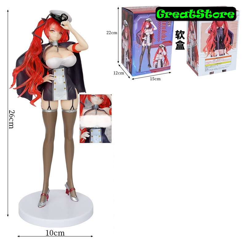 Mô hình Anime USS HONOLULU trong AZUR LANE Figure 26 cm - có hộp