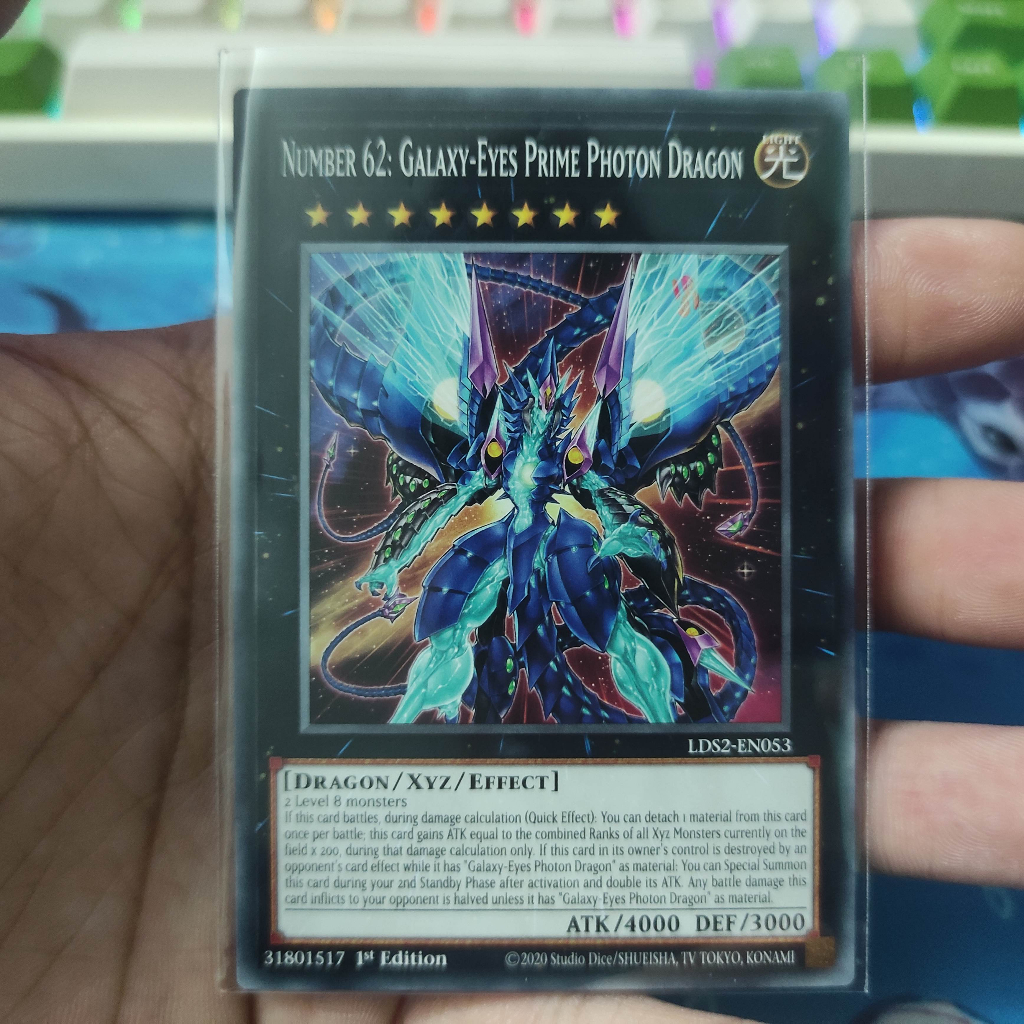 Number 62: Galaxy-Eyes Prime Photon Dragon - Common - LDS2-EN053
