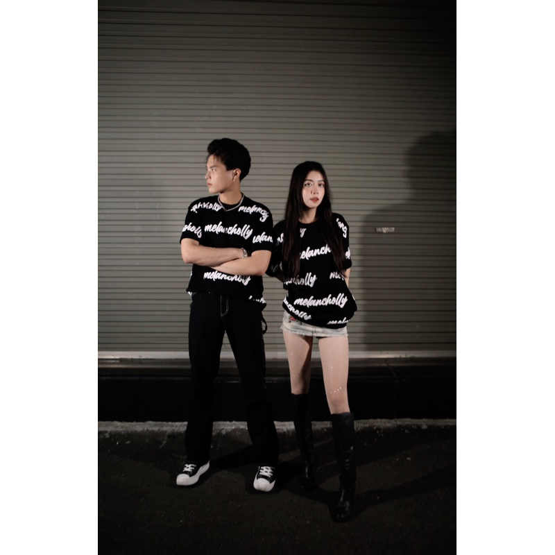 Melancholly " Monogram " Signature T-Shirt