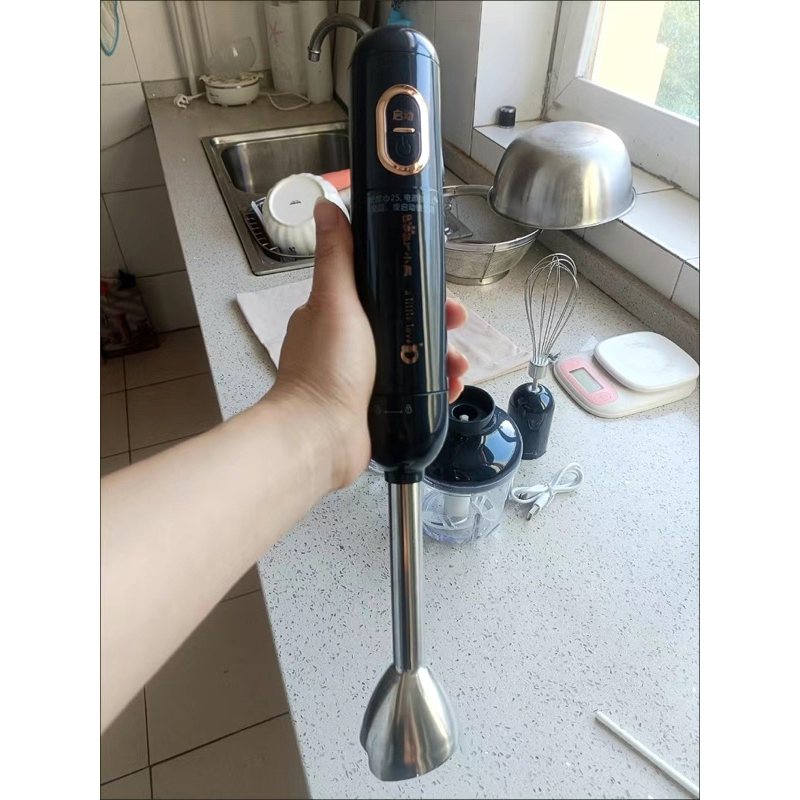Bộ Máy Xay Dầm Đa Năng Không Dây 3 In 1 BEAR JBQ-B04L1 - Cáo Đeo Nơ