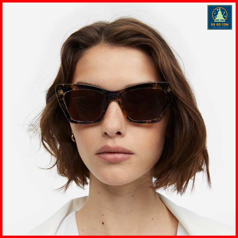 Kính râm nữ HM US Tuyệt đẹp, có bill và mail mua hàng tại web hãng, tặng kèm hộp và khăn