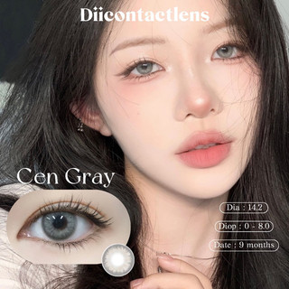 Kính áp tròng cen gray độ cận 0 - 8.0 | size giãn nhẹ | dii contactlens