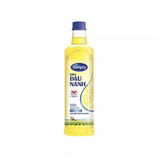 Dầu đậu nành simply chai 1l