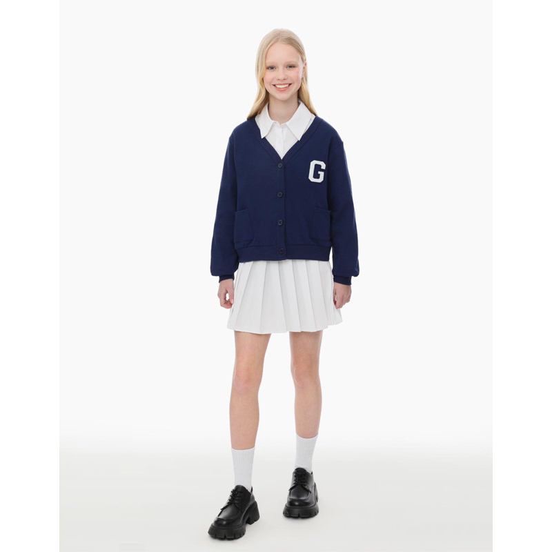 Áo Cardigan Nỉ Bé Gái Chữ G GÊ