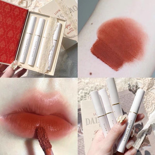 Set Son Kem Lì 4 Cây Daishiao Matte trang điểm môi makeup xinh xắn GOLMON