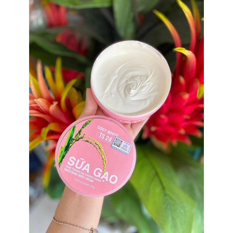 kem body gạo sữa