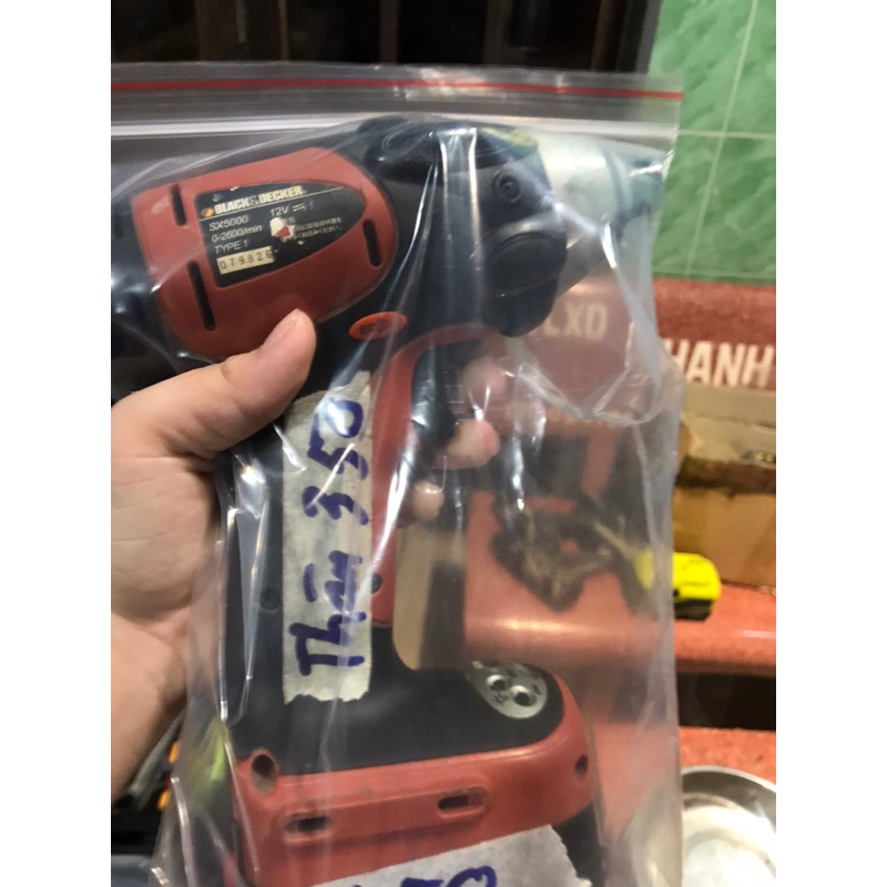 máy bắn vít black decker có pin sx5000 12v