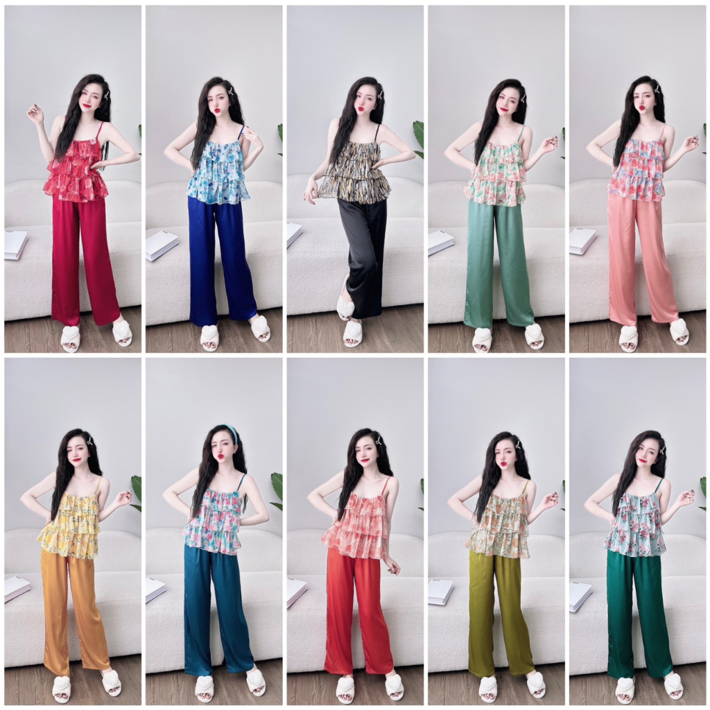 Set dây áo 3 tầng trendy siêu baby