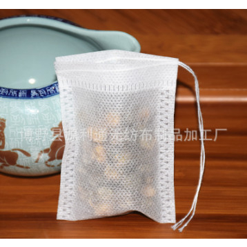 Túi lọc trà, cà phê, thảo dược có dây rút 6x8 cm bằng vải không dệt an toàn cho sức khỏe TLL68