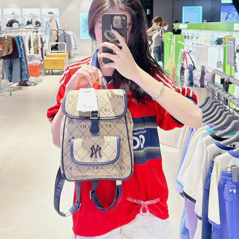 BALO MLB KIDS MONOGRAM CHÍNH HÃNG