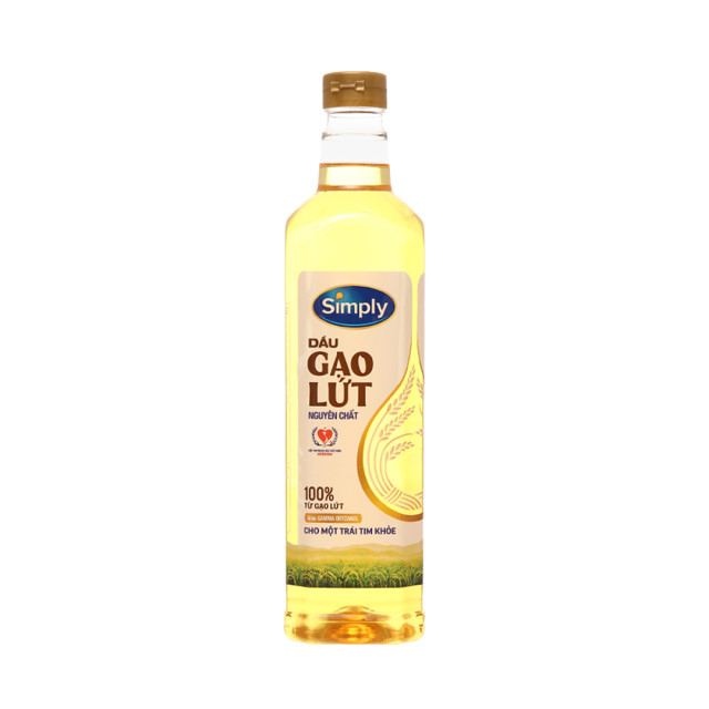 Dầu Gạo Lứt Simply  1L( Chính hãng)