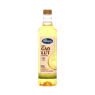 Dầu gạo lứt simply 1l