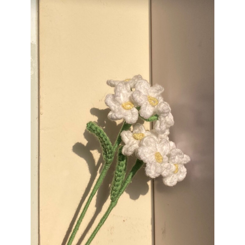 Hoa lưu ly len handmade